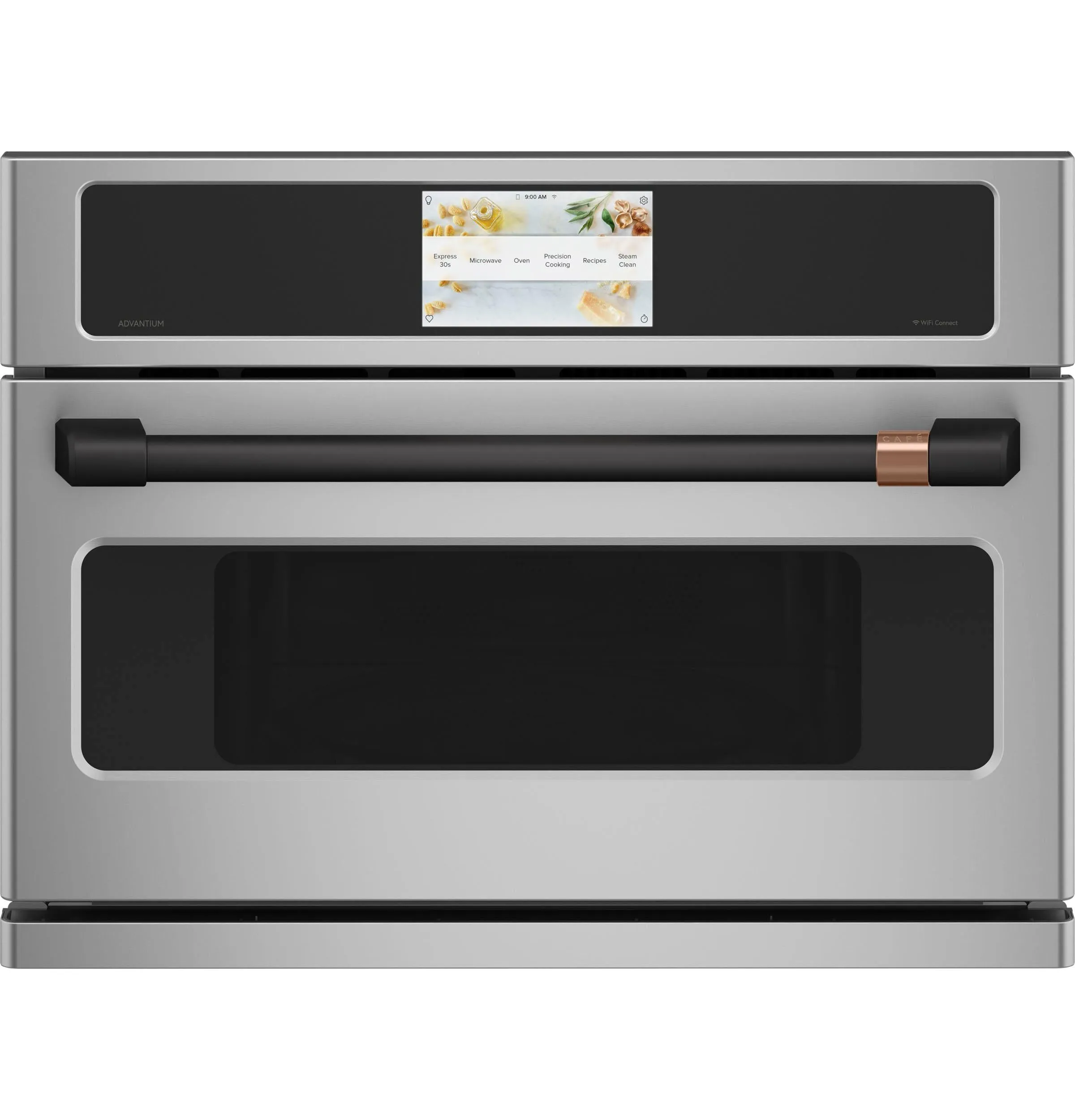 Cafe CSB912P2VS1 Caf&#8482; 27" Smart Five In One Oven With 120V Advantium Technology