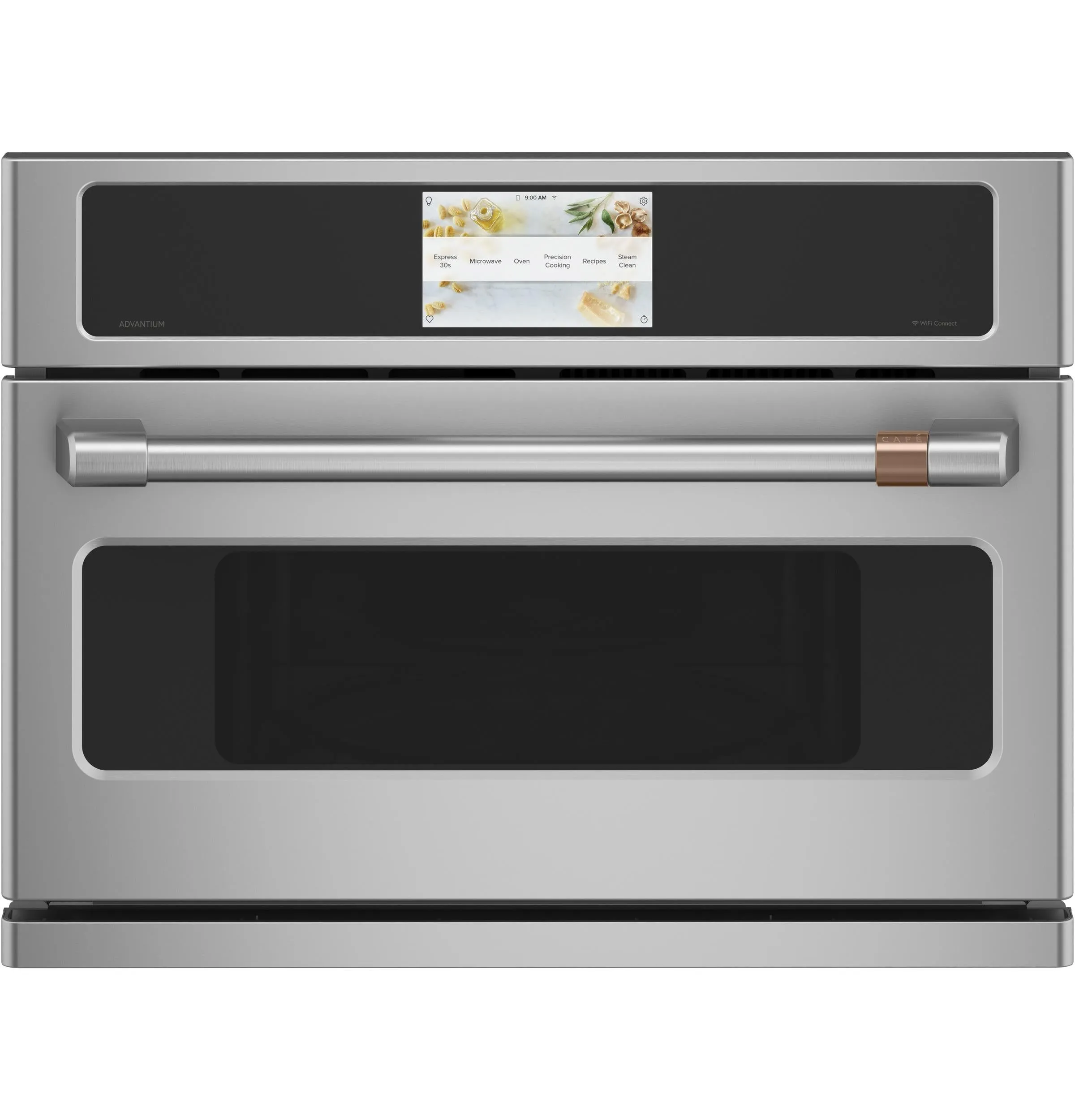 Cafe CSB912P2VS1 Caf&#8482; 27" Smart Five In One Oven With 120V Advantium Technology
