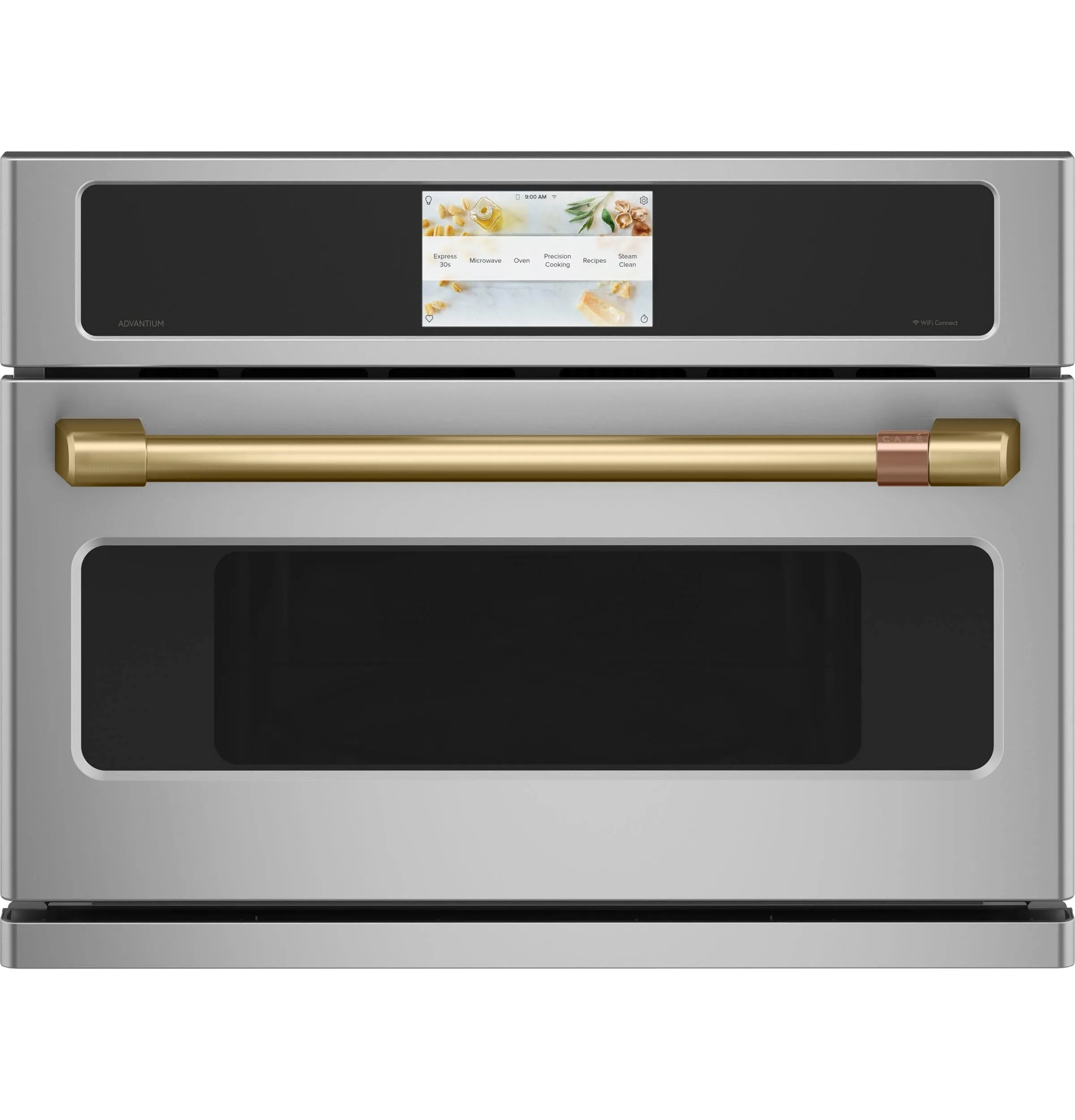 Cafe CSB912P2VS1 Caf&#8482; 27" Smart Five In One Oven With 120V Advantium Technology