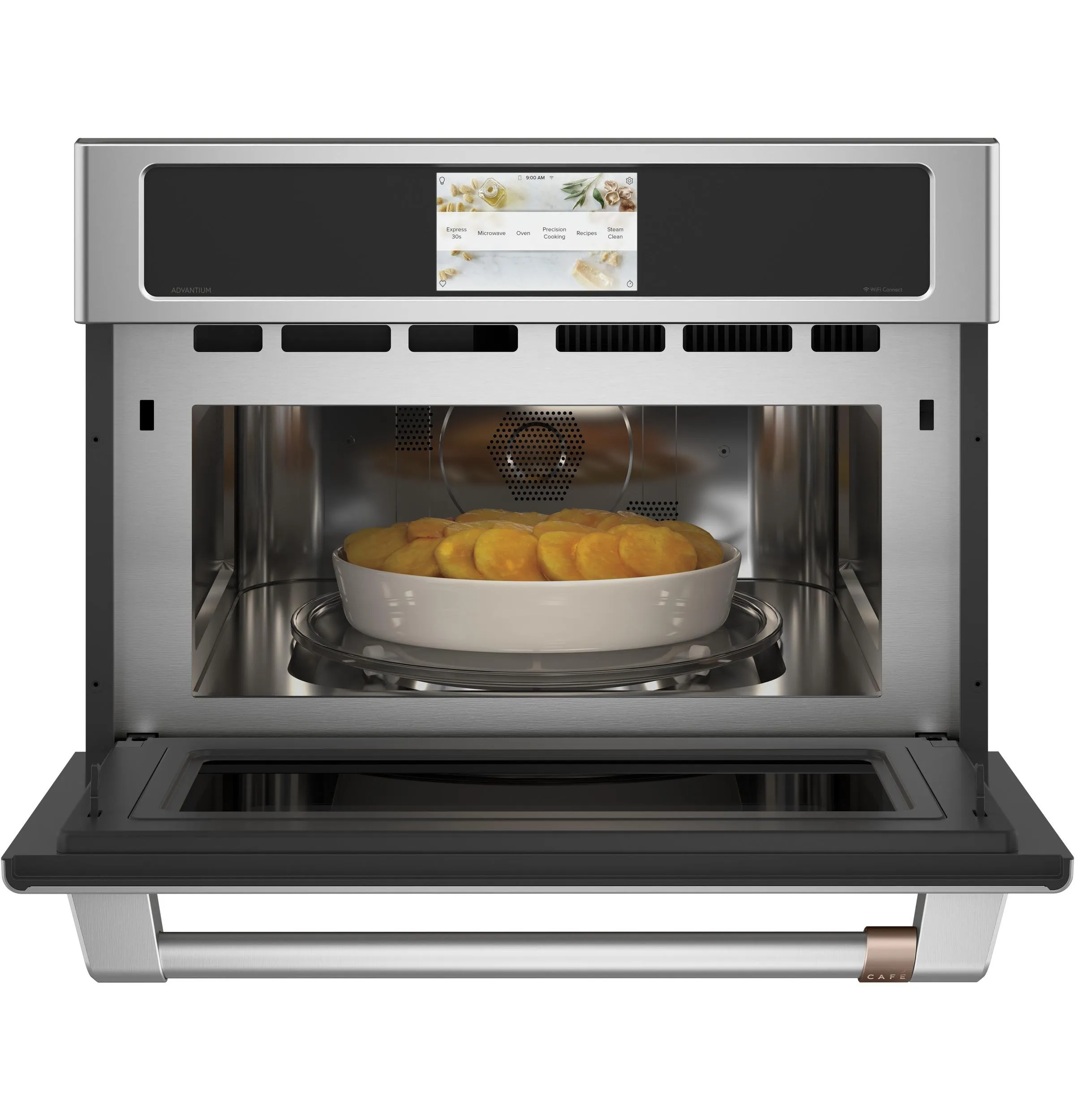 Cafe CSB912P2VS1 Caf&#8482; 27" Smart Five In One Oven With 120V Advantium Technology