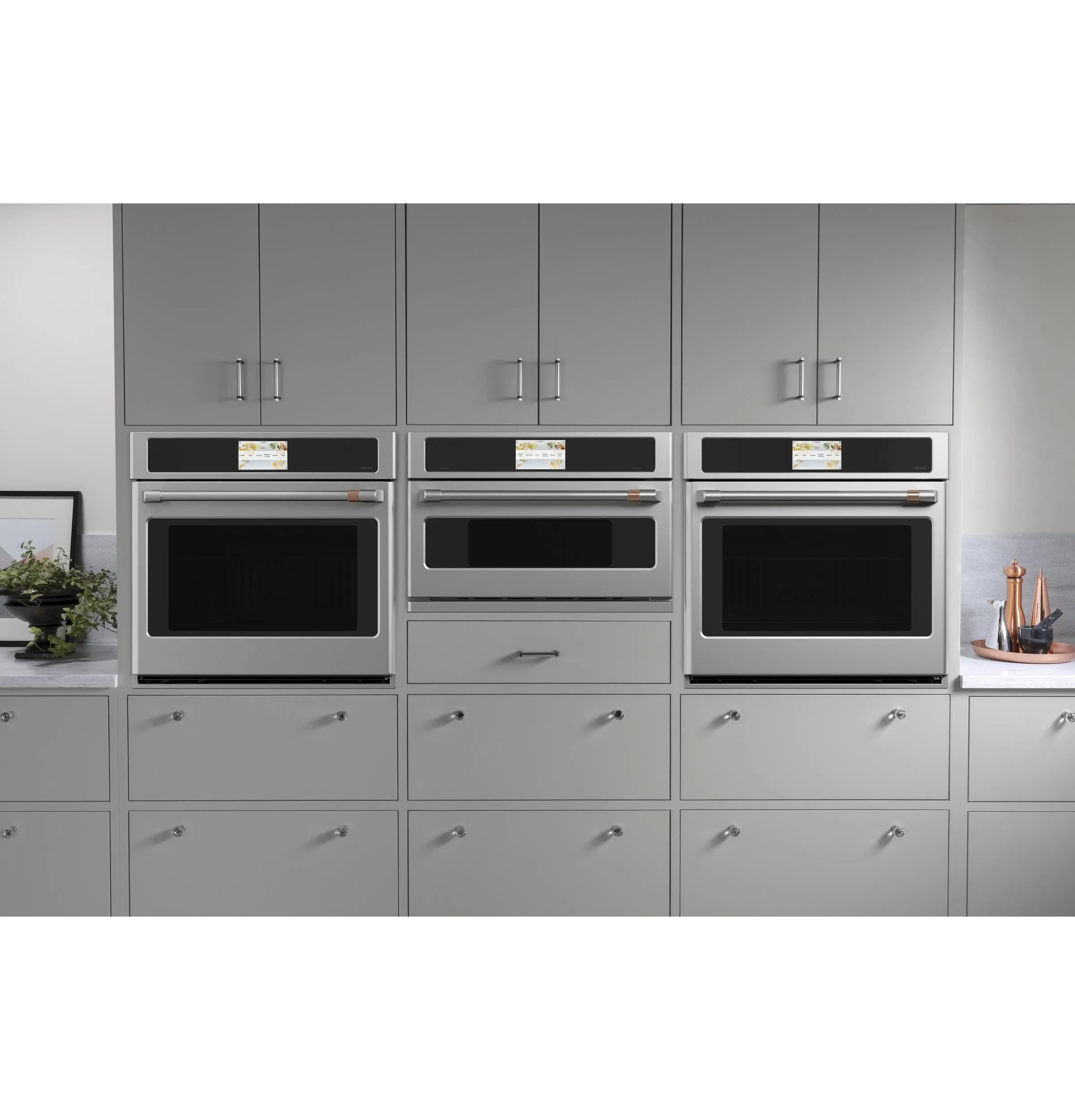 Cafe CSB912P2VS1 Caf&#8482; 27" Smart Five In One Oven With 120V Advantium Technology