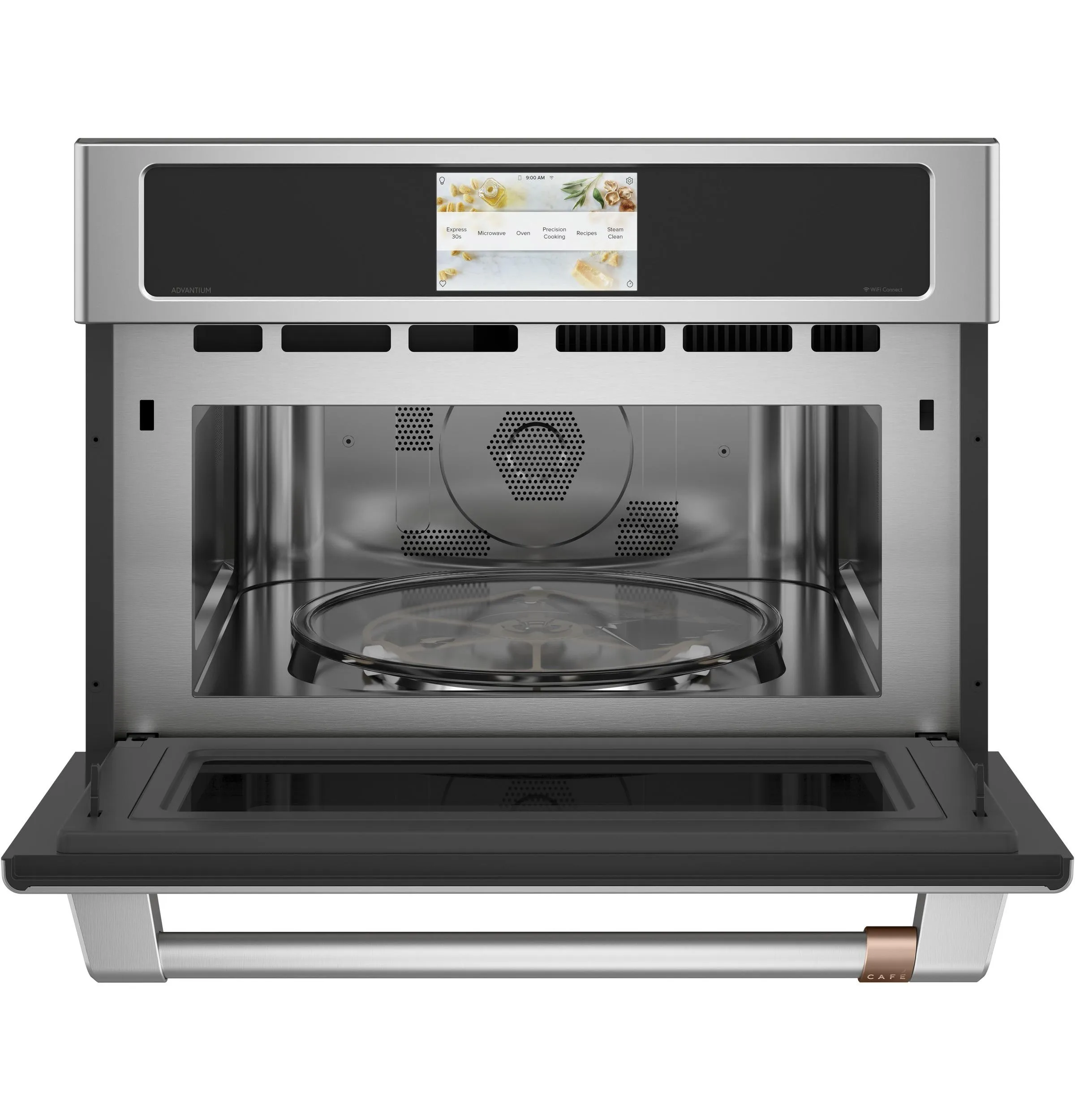 Cafe CSB912P2VS1 Caf&#8482; 27" Smart Five In One Oven With 120V Advantium Technology