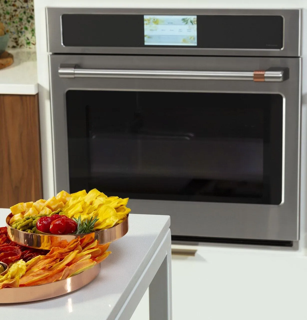 Cafe CTS90DP2NS1 Caf&#8482; Professional Series 30" Smart Built-In Convection Single Wall Oven