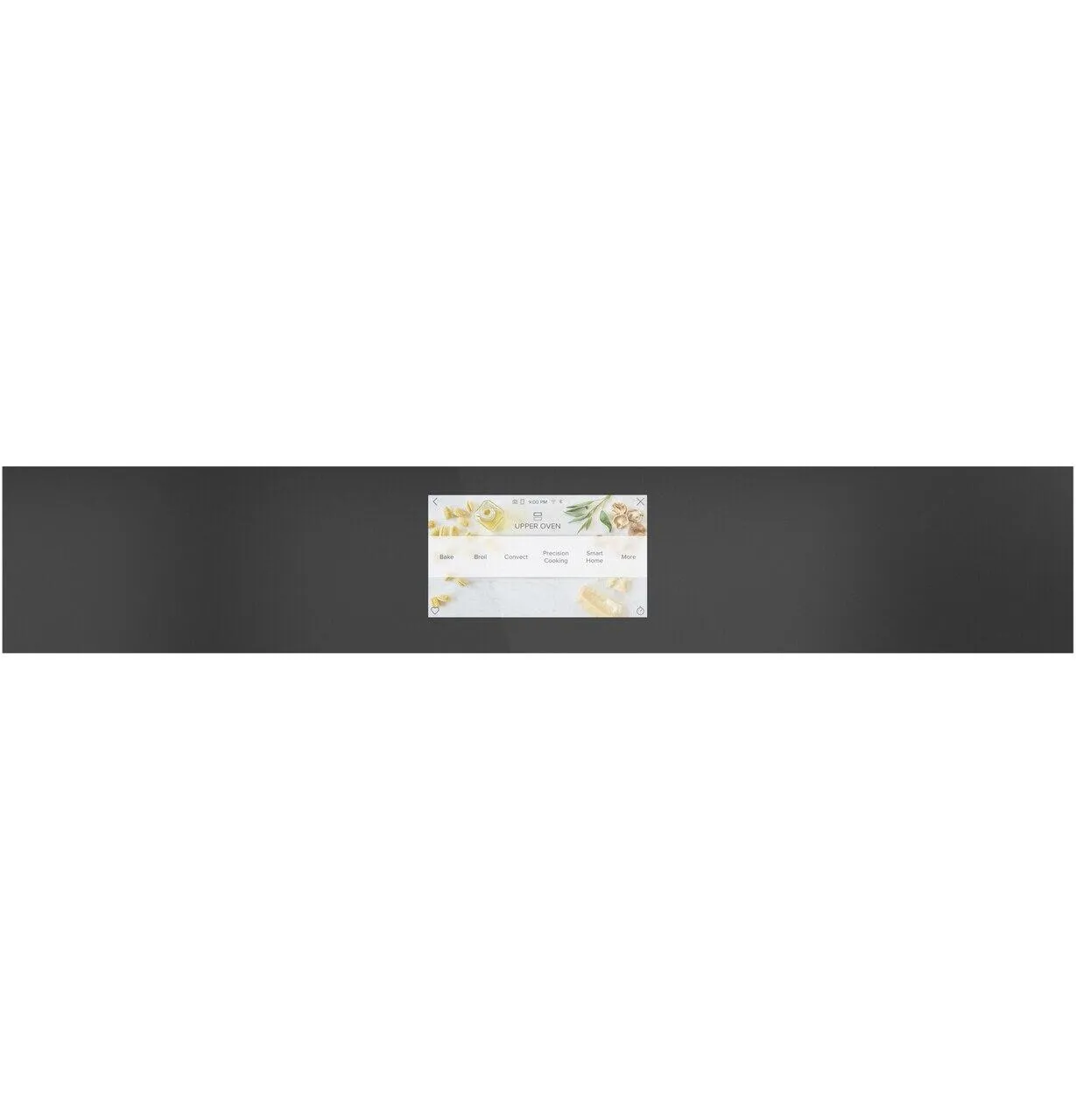 Cafe CTS92DM2NS5 Caf&#8482; 30" Smart Built-In Twin Flex Single Wall Oven In Platinum Glass