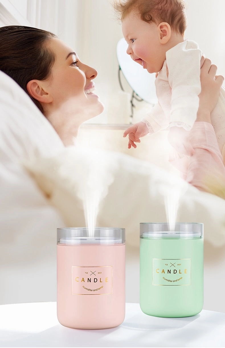 Candle Soft Light Aroma Diffuser Hot Sale Today Todays Special Savings