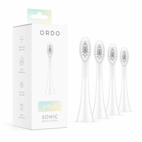 Best Seller Deal Surprise Offer Now Ordo Sonic Electric Brush Heads White Silver 4 Pack