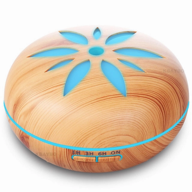 550Ml  Ultrasonic Humidifier Essential Oil Diffuser Big Hot Sale Grab the Deal Now