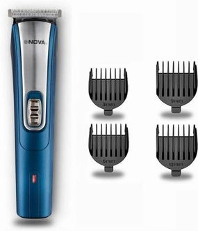 Nova Nht 1042 Usb Trimmer 60 Min Runtime 5 Length Settings  (Blue) Big Sale Today