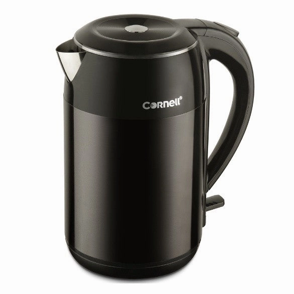 Trending Deals Today Special Price Today Cornell 1.8L Cool Touch Double Wall Kettle Cjk-P182Ssb (Black) / Cjk-P188Ssb (Wine Red)