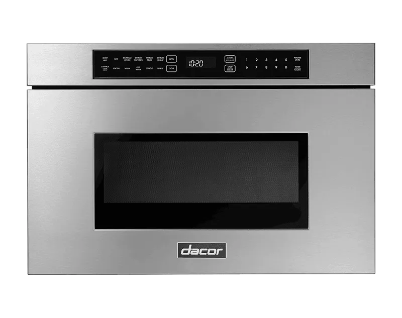 Dacor DMR24M977WS 24" Microwave-In-A-Drawer, Silver Stainless Steel