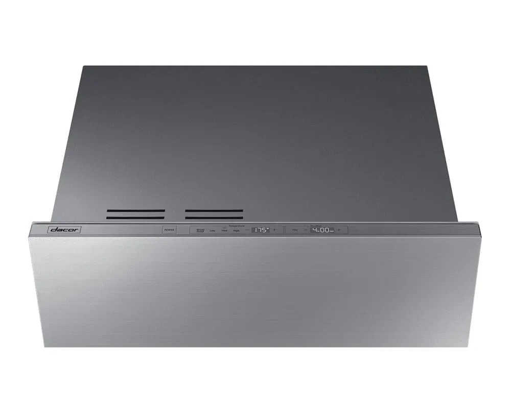 Dacor DWR30M977WIS 30" Warming Drawer, Silver Stainless Steel