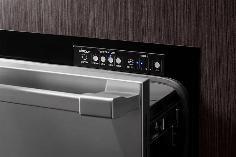 Dacor HWD27PS 27" Pro Warming Drawer, Silver Stainless Steel