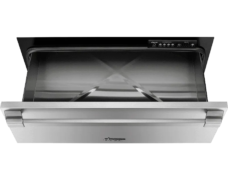 Dacor HWD27PS 27" Pro Warming Drawer, Silver Stainless Steel