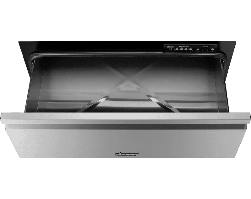 Dacor HWDF30S 30" Flush Warming Drawer, Silver Stainless Steel