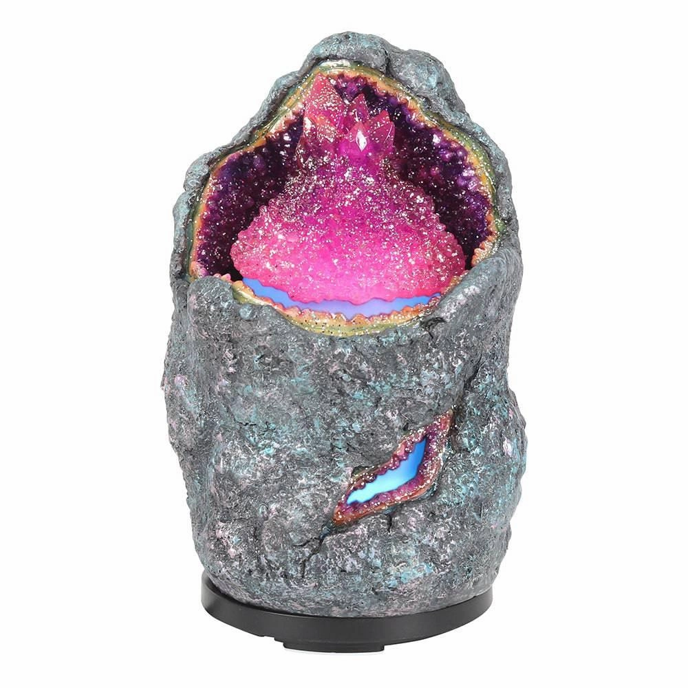 Purple Crystal Cave Electric Aroma Diffuser Best Price Today MustHave Steals