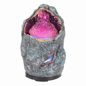 Purple Crystal Cave Electric Aroma Diffuser Best Price Today MustHave Steals