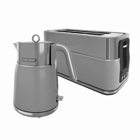 Signature Grey Kettle And Toaster Set Limited Stock Hot Deal Hot Pick Sale