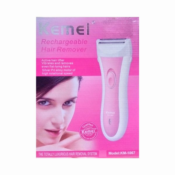 Grab the Deal Now Kemei Rechargeable Hair Remover Shaver For Ladies Km-5001