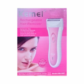 Grab the Deal Now Kemei Rechargeable Hair Remover Shaver For Ladies Km-5001