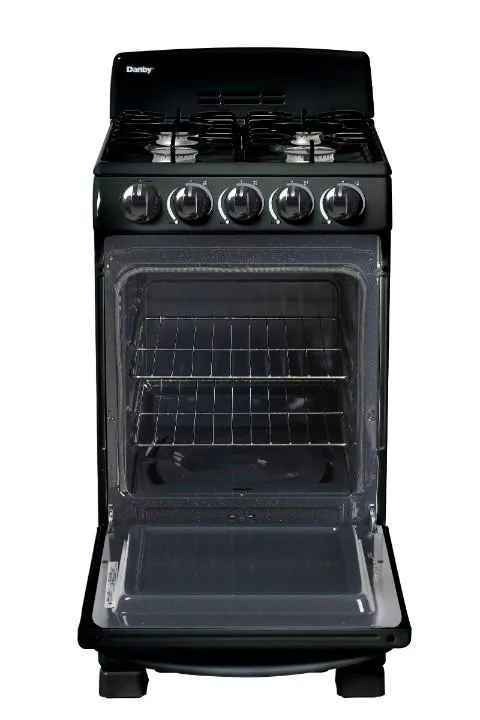 Danby DR203BGLP Danby 20" Wide Gas Range In Black