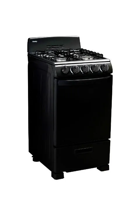 Danby DR203BGLP Danby 20" Wide Gas Range In Black