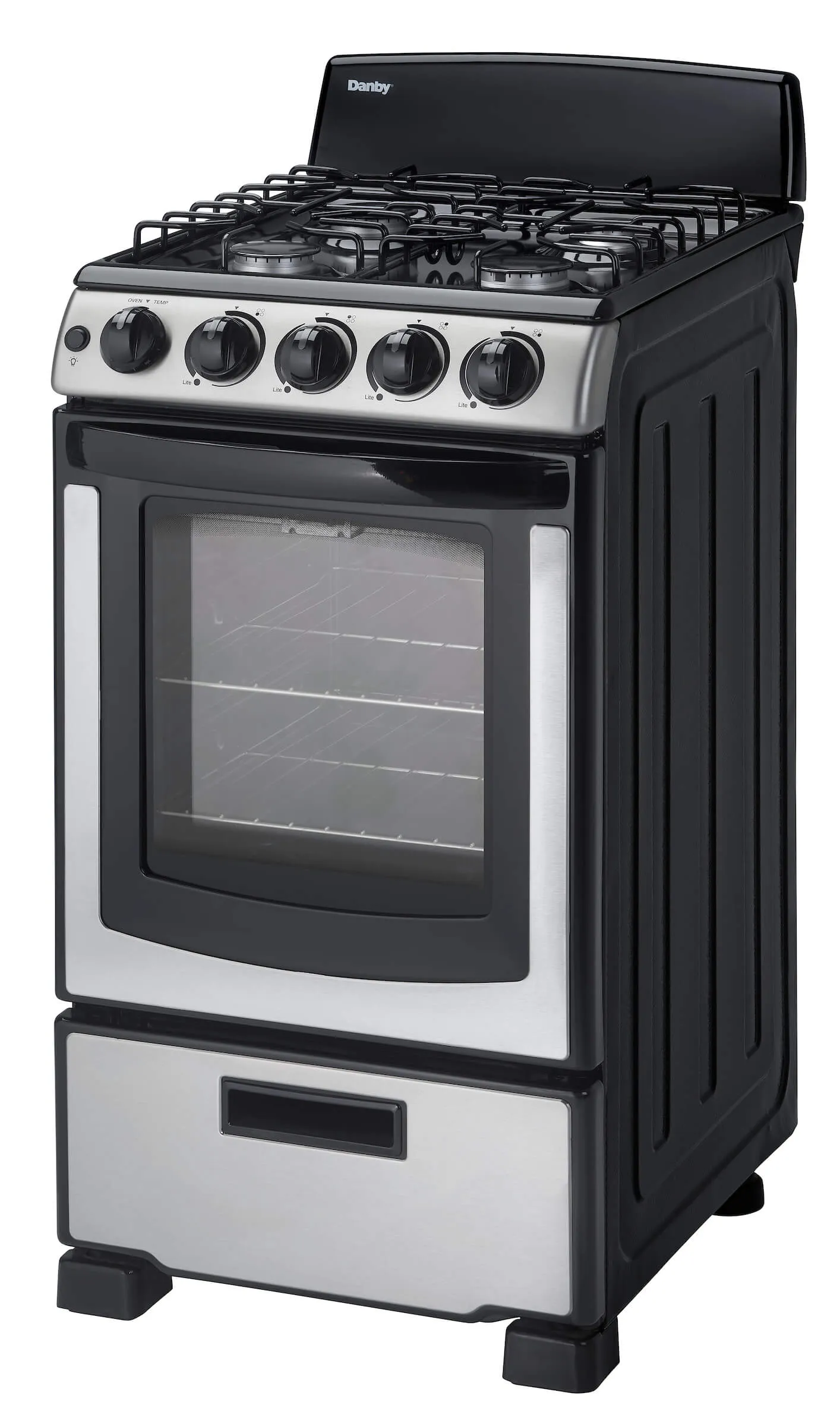 Danby DR203BSSGLP Danby 20" Wide Gas Range In Stainless Steel