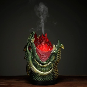 Big Hot Sale Big Clearance Event Dark Legends Ultrasonic Misting Colour Changing Aroma Diffuser Usb - Fire Breather Dragon