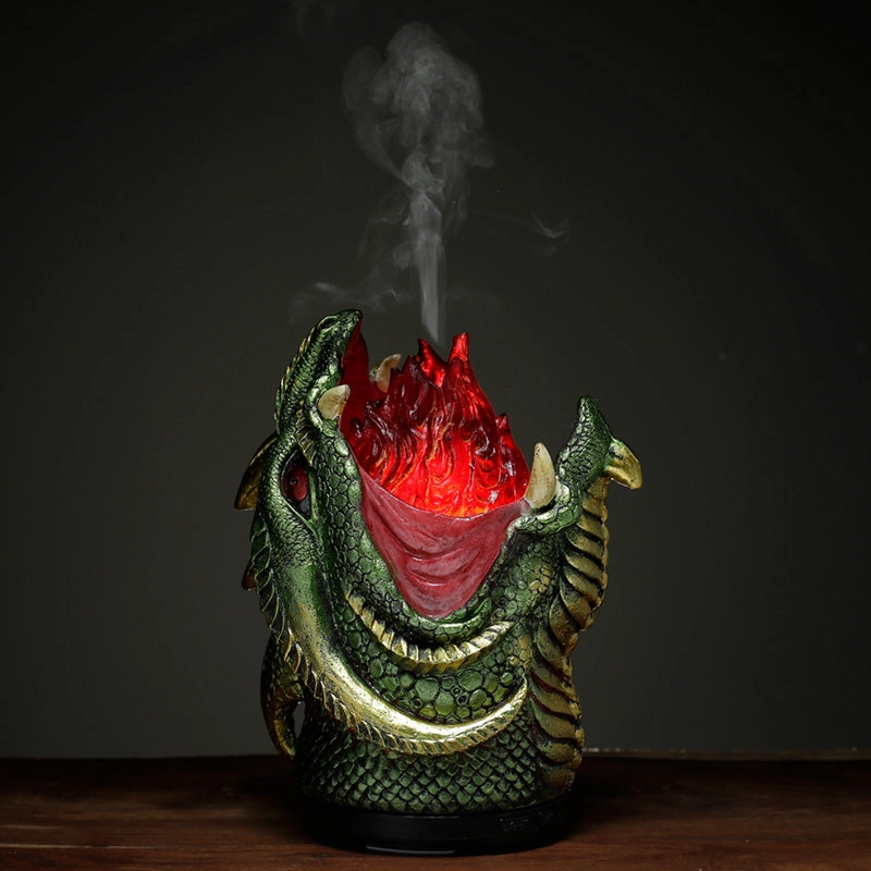 Big Hot Sale Big Clearance Event Dark Legends Ultrasonic Misting Colour Changing Aroma Diffuser Usb - Fire Breather Dragon