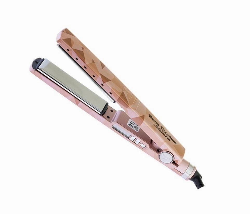 Miracurl Pro Nano Titanium Vetro Rose Gold 1 1/4 Board 220V 450F - Babyliss Save Today Event