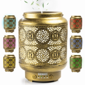 Todays Steal Duronic Aromatherapy Diffuser Ad42 100Ml Electric Aroma Diffuser Compact Essential Oil Diffuser For Home Office Bedroom Spa With 7 Led Lights Oil Scented Humidifier For Relaxation Sleep
