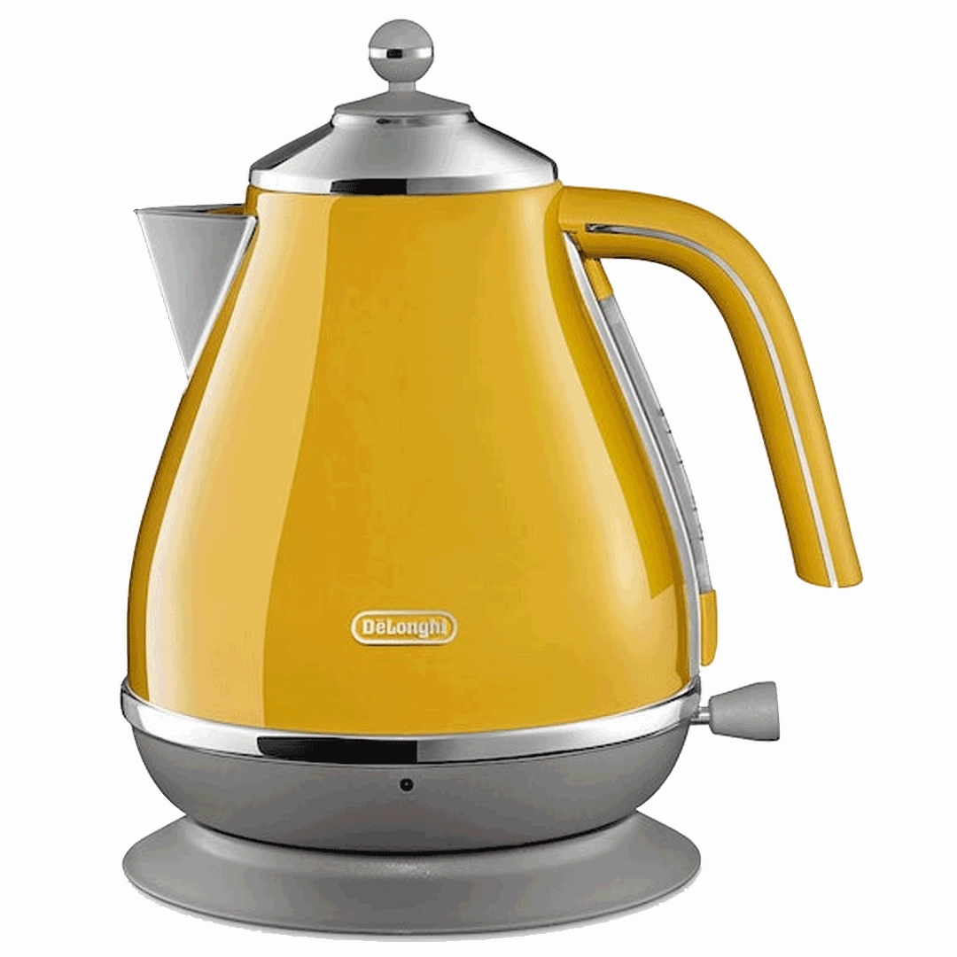 EndofWeek Deals Delonghi Icona Capitals Kettle | Yellow