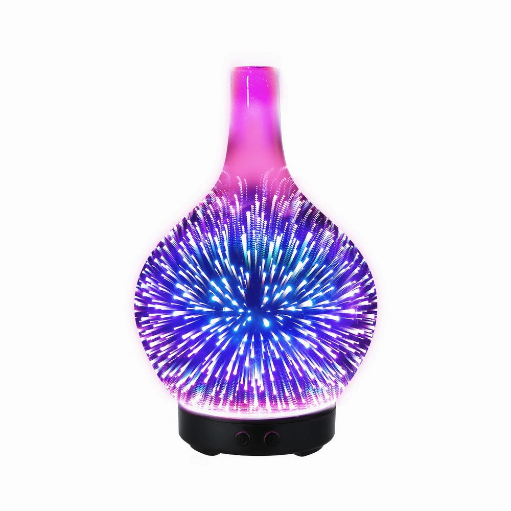 Devanti Ultrasonic Aroma Aromatherapy Diffuser 3D Light Oil Firework Humidifier Limited Time Offer Steal the Deal Now
