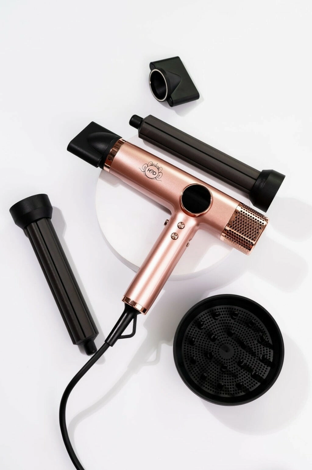 Daily Special Offer Best Deal Alert H2D Xtreme Four In One Hair Dryer   Styler Rose Gold