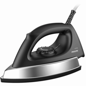Philips 1000 Watt Heavy Weight 1.6 Kg Dry Iron With Non Stick Coating - Gc181/80 Gift Sale Event