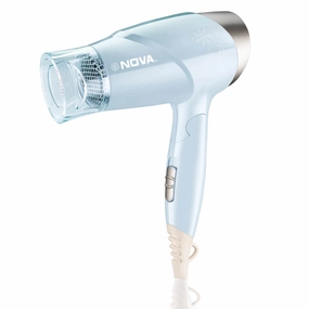 Grab the Deal Now Nova Premium Silky Shine Hot And Cold Foldable Nhp 8203 Hair Dryer