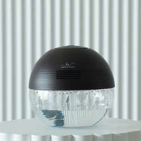 Flash Deal Alert Clearance Event Tranquility Orb Air Purifier (Dark Wood)