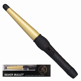 Hot Price Drop Silver Bullet Fastlane Large Ceramic Conical Curling Iron Gold - 19Mm-32Mm