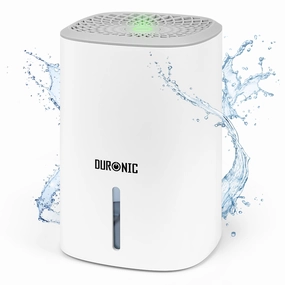 Duronic Compact Eco-Efficient Dehumidifier Dh06, 0.8L Capacity, Prevent And Absorb Excess Moisture, Mould, For Home, Kitchen, Bedroom, Garage White Hot Offer Inside Hot Picks Today