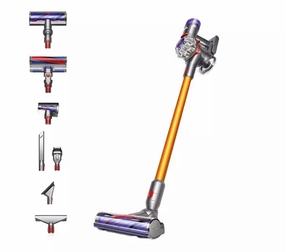 Big Price Drop Exclusive Online Offer Dyson V8 Absolute Cordless Vacuum Cleaner Upto 40 Minutes Run Time Silver Yellow Clearance V8Abs-2023