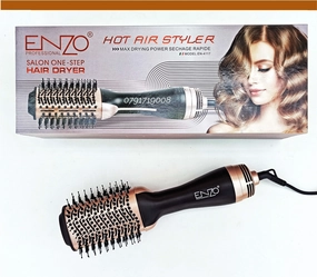 Enzo Hair Styler Hot Air Brush Black Dont Wait Save Today Daily Clearance Deal