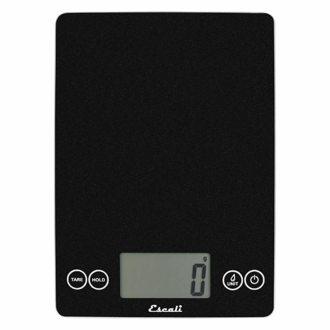 Escali Arti Glass Digital Scale 15Lb. Black Exclusive Online Offer