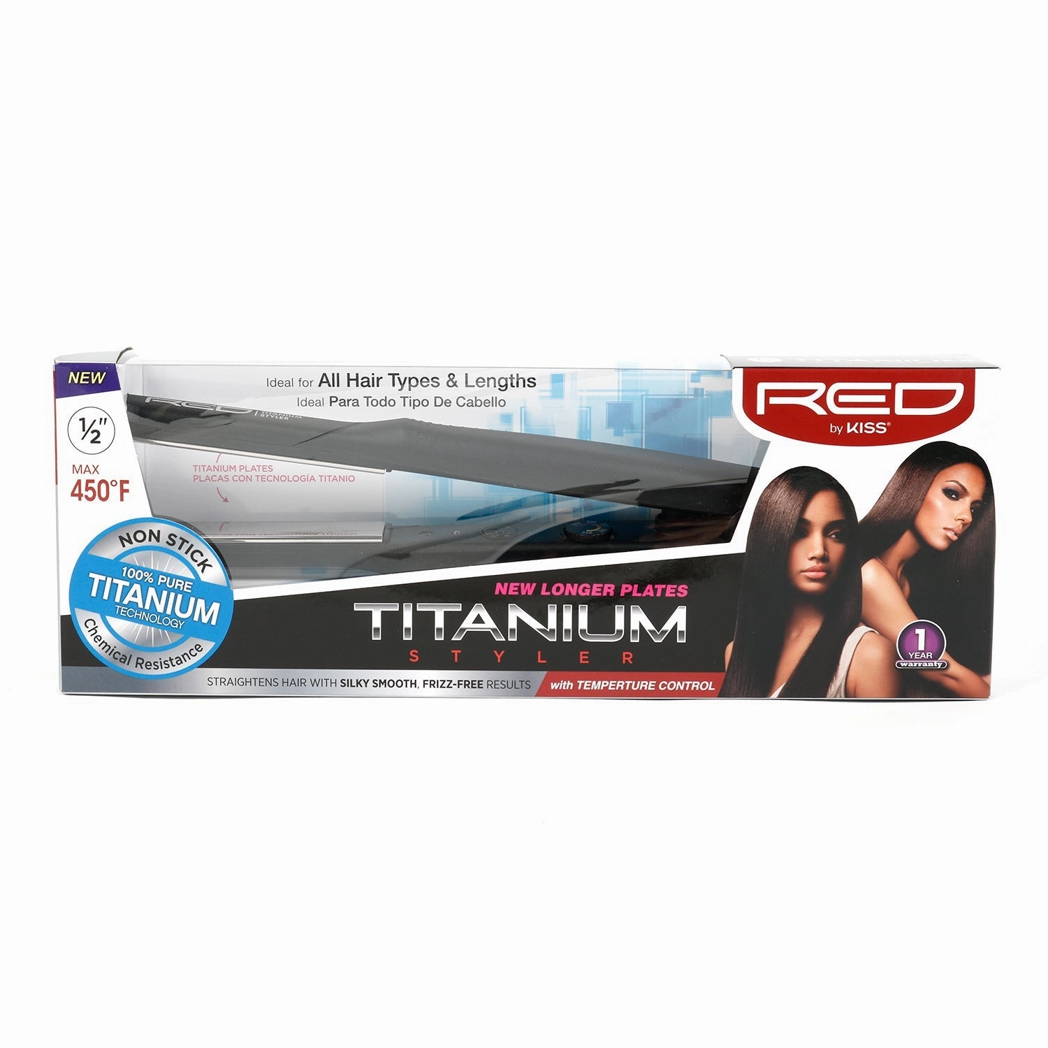 Red By Kiss Titanium Flat Iron Grab Your Hot Pick