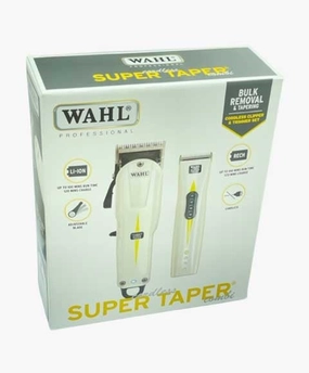 Wahl Super Taper Cordless Clipper And Trimmer Combi Set Save Today Only