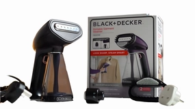 Dont Wait Save Last Chance Offer Black & Decker Portable Garment Steamer, 1500Watts, Purple