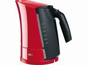 Braun Wk300 1.6-Liter Electric Cordless Water Tea Kettle, Red, 220-Volts (Not For Usa - European Cord) Hot Pick Sale