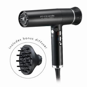 Grab Your Hot Pick Perfect Gift Sale Pro-One Aerolite Hairdryer Black