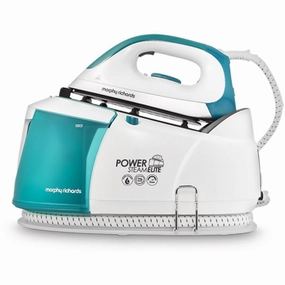 Hot Price Drop Morphy Richards 332014 Power Steam Elite Steam Generator Iron With Auto Clean Green