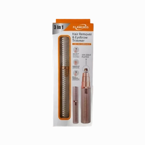 Clearance Steal Today Shop Grab Savings Flawzbss 3In1 Hair Remover & Eyebrow Trimmer For Laides