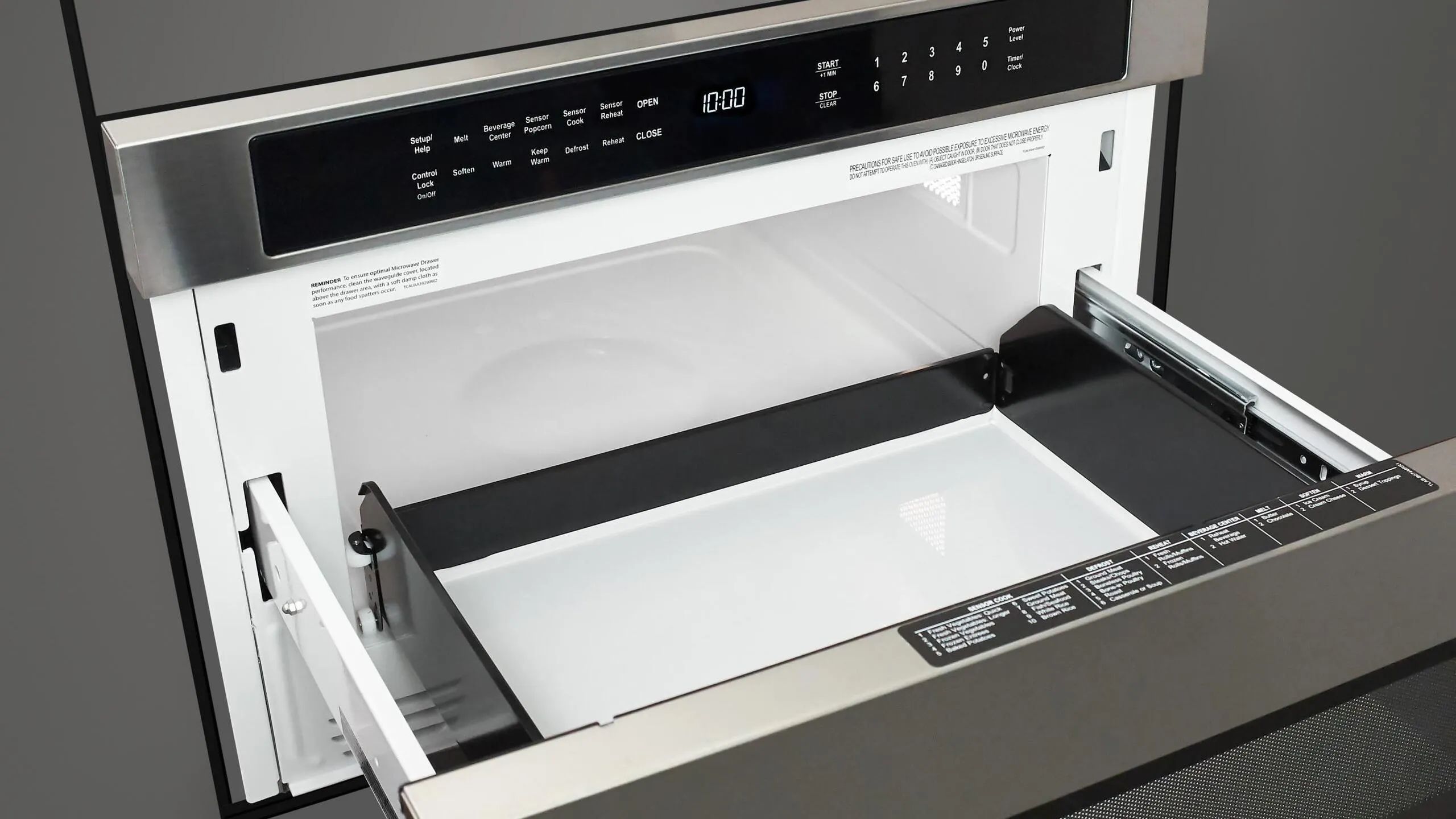 Fulgor Milano F7DMW24S2 24" Drawer Microwave - Stainless Steel