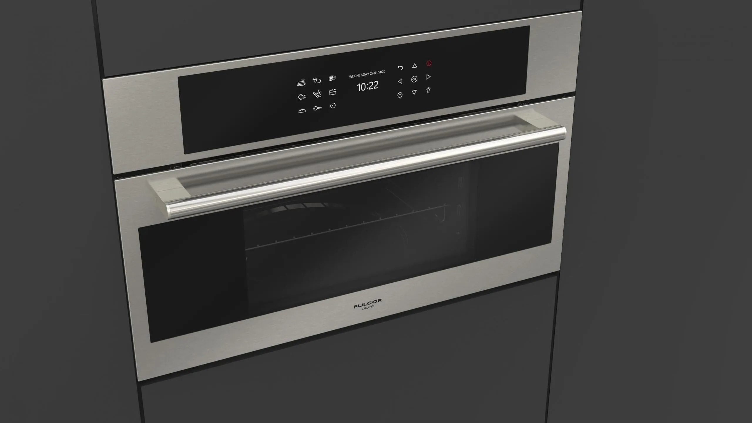 Fulgor Milano F7DSCO30S1 30" Combi Steam Oven - Stainless Steel